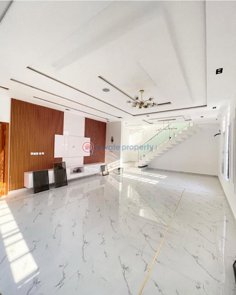 Lovely 5 bed duplex in a secured estate - 1 5 bedroom Detached Duplex For Sale Osapa London Lekki Lagos - 1