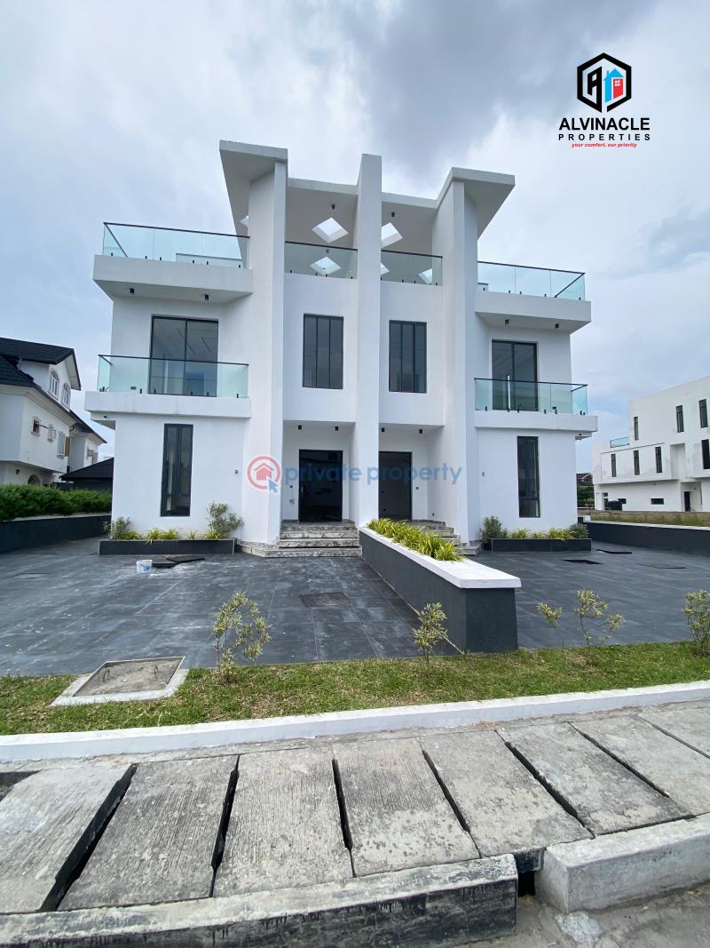 5 bedroom Semi detached Duplex For Sale Cowrie Creek Ikate Elegushi Lekki Lagos - 0