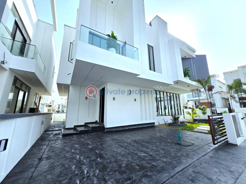 5 bedroom Detached Duplex For Rent Chevron Drive Lekki Lagos - 1