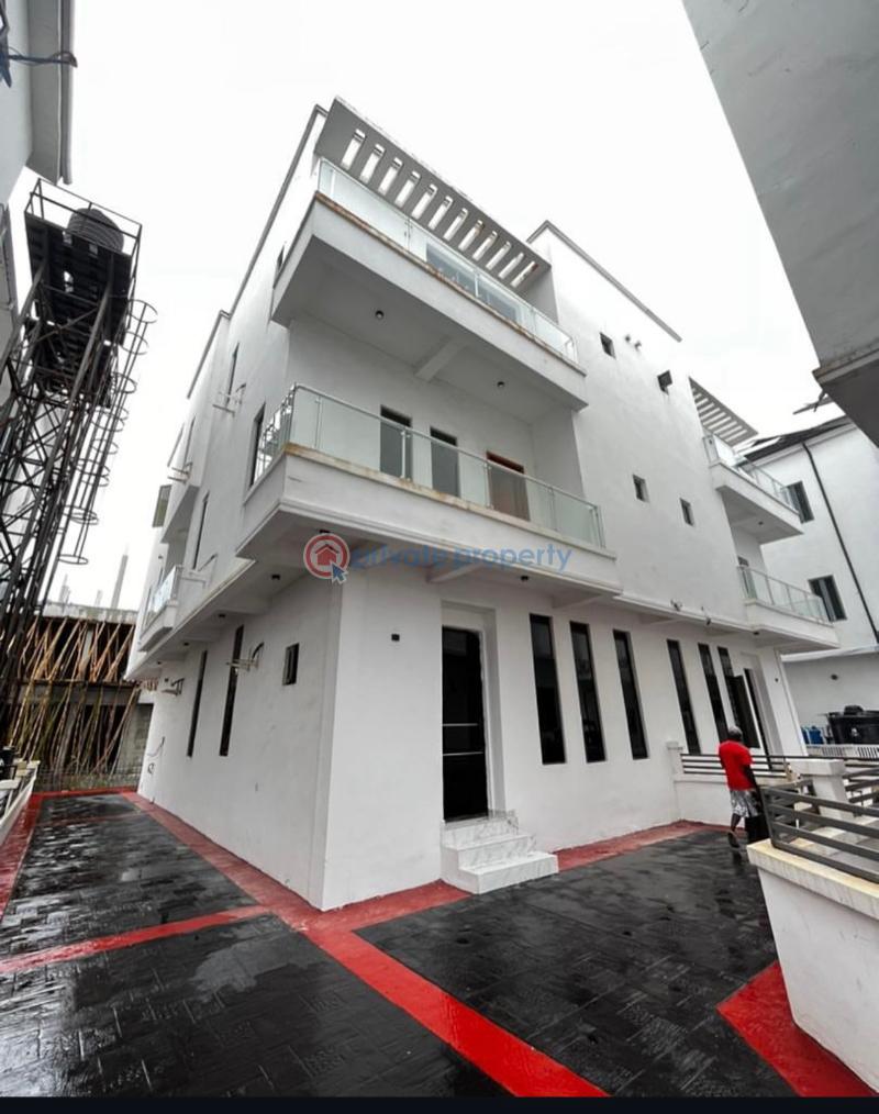 Lovely 5 bedroom detached house with a bq in lekki - 1 5 bedroom Detached Duplex For Sale Orchid Road By Chevron Tollgate Lekki Chevron Drive Lekki Lagos - 1