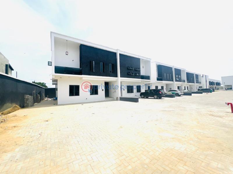 Lovely built 4 bedroom semi detached duplex with private swimming pool, solar installation - 2 4 bedroom Terraced Duplex For Sale Abraham Adesanya Ajah Lagos - 2