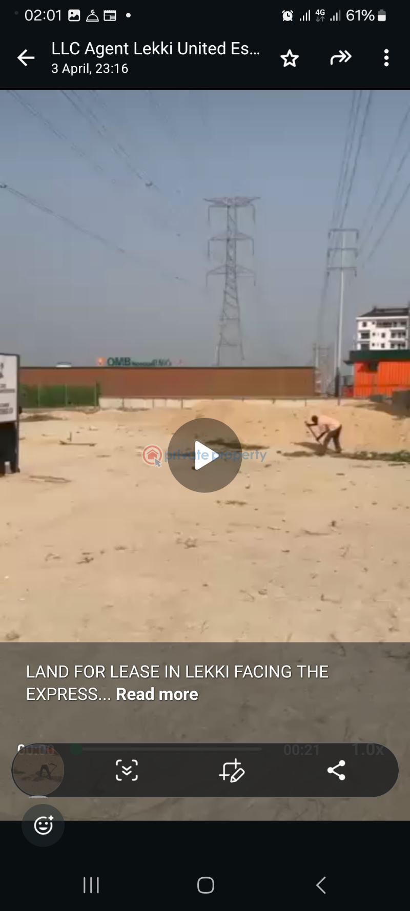 Commercial Land For Rent Maruwa Facing Express Lekki Phase 1 Lagos - 2