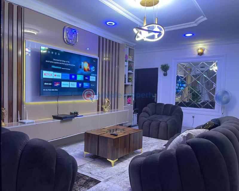 3 bedroom Block Of Flats Short let Abraham Adesanya Estate, Abraham Adesanya Ajah Lagos - 0