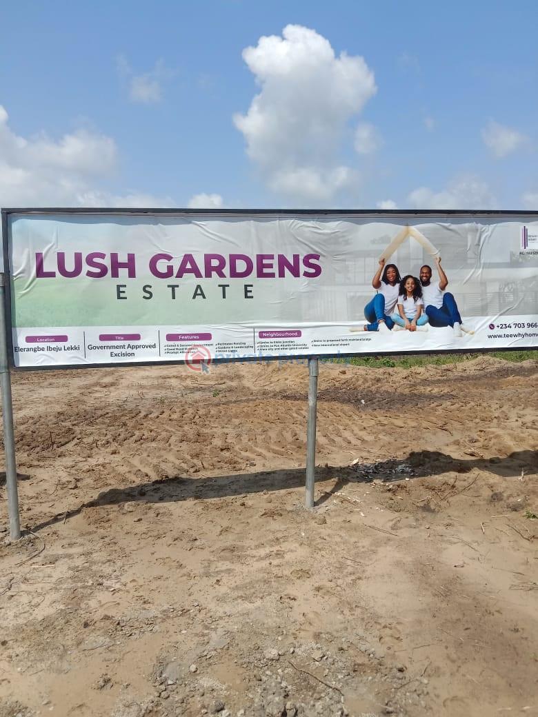 Lush gardens estate - 1 Residential Land For Sale Eleranigbe Ibeju-Lekki Lagos - 1