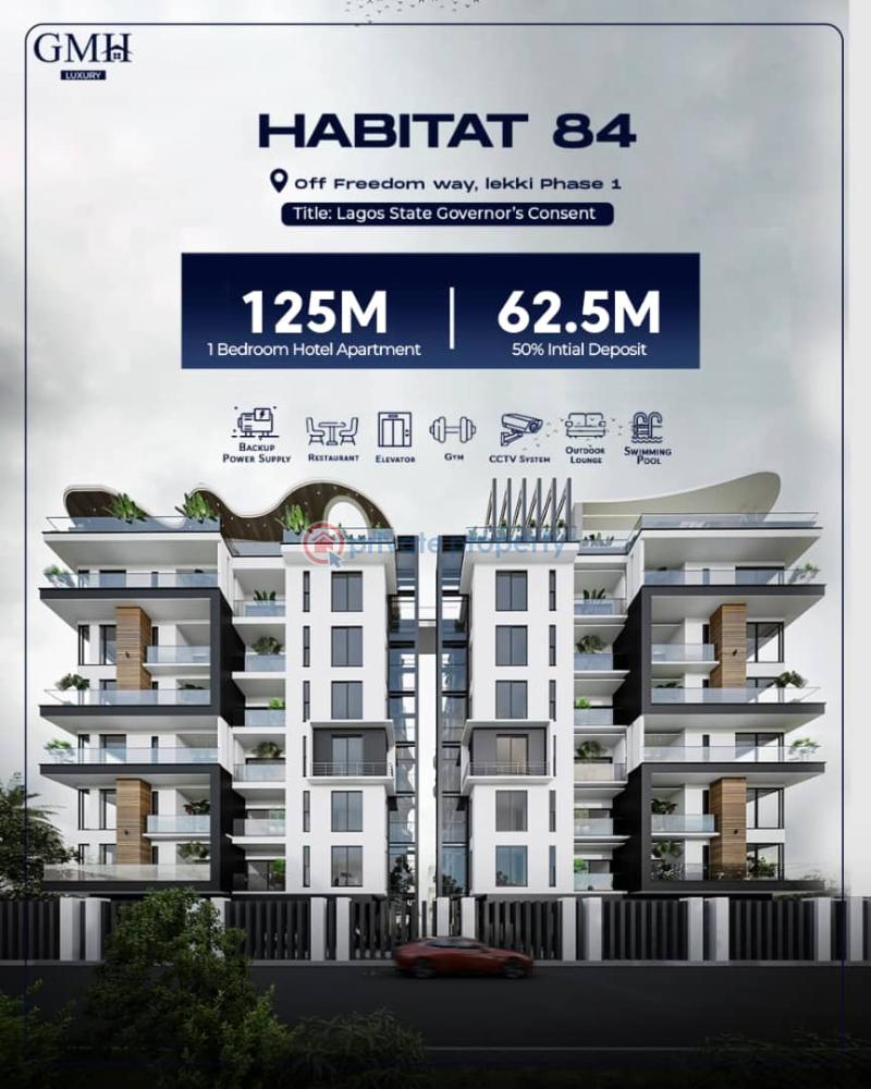 1 bedroom Mini Flat For Sale Habitat 84, Off Freedom Way, Lekki Phase 1 Lagos - 2