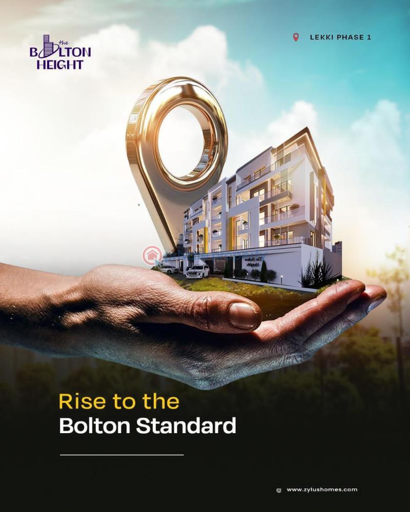 Luxurious 2-bedroom apartment - 3 2 bedroom Block Of Flats For Sale Bolton Heights Lekki Phase 1 Lagos - 3