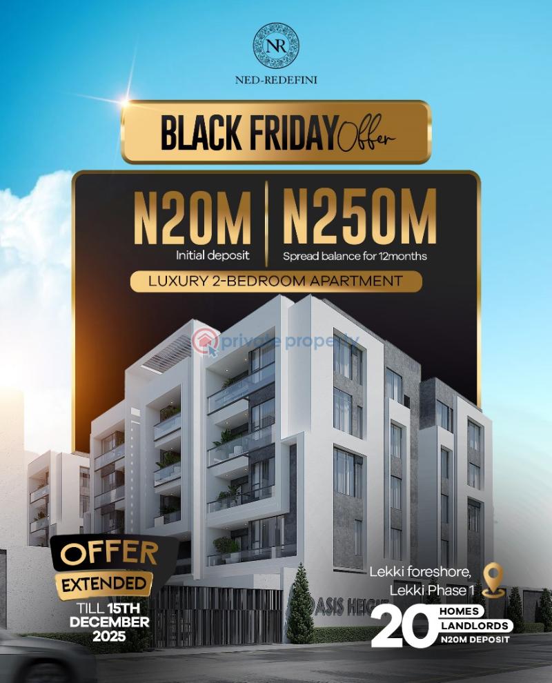 2 bedroom Block Of Flats For Sale Lekki Scheme 1 Foreshore Lekki Phase 1 Lagos - 0