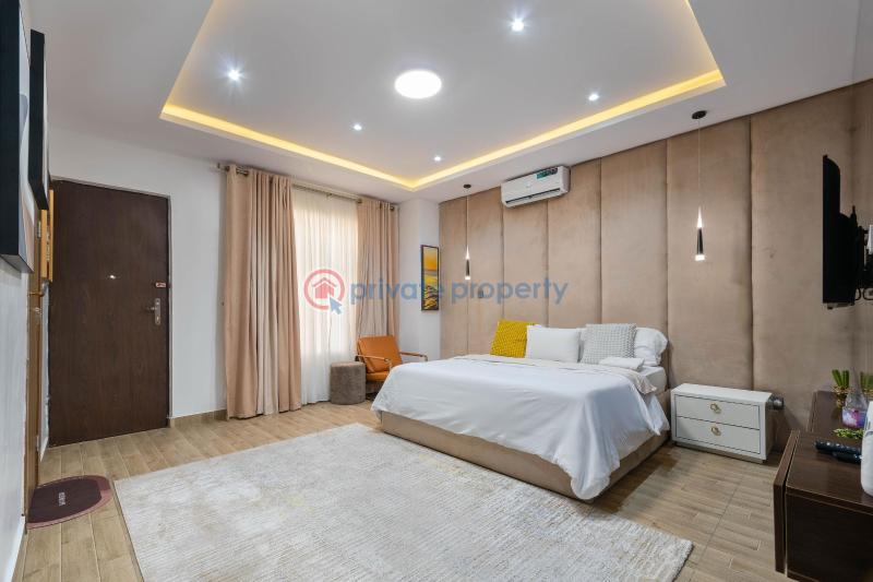 Luxurious 2-bedroom apartment with gym & rooftop lounge - 15 2 bedroom Block Of Flats Short let Lekki Phase 1 Lagos - 15