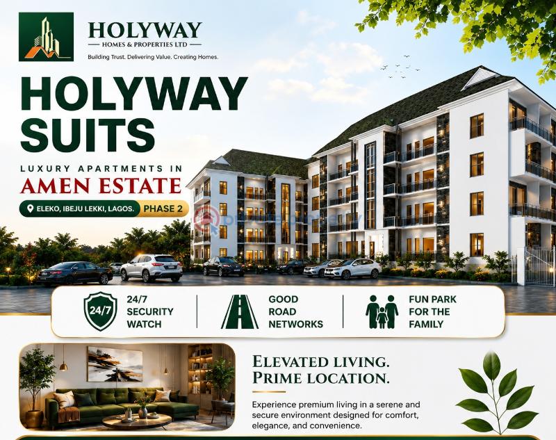 2 bedroom Block Of Flats For Sale Amen Estate Eleko Ibeju Lekki Lagos Eleko Ibeju-Lekki Lagos