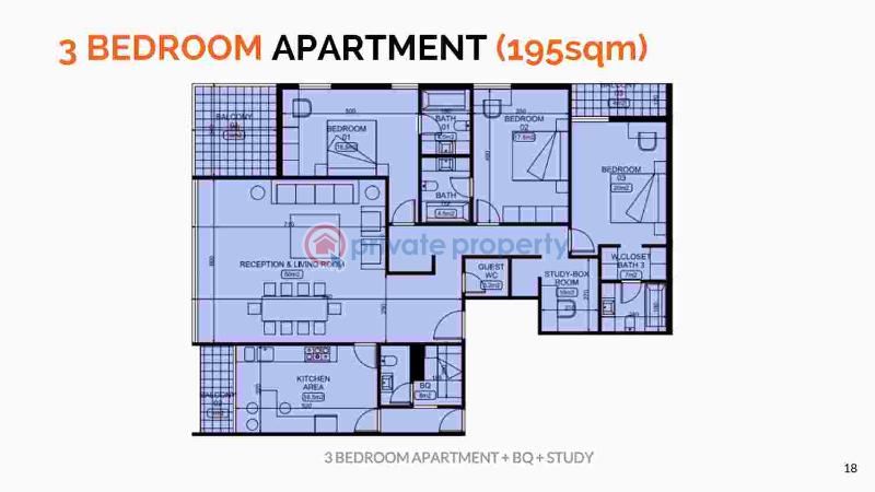 Luxurious 3 bedroom apartment in eko atlantic city -215 sqm - 36 months payment plan - 18 3 bedroom Flat & Apartment For Sale Phoenix Tower, Eko Atlantic City* Victoria Island Lagos - 18