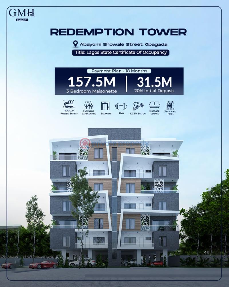3 bedroom Block Of Flats For Sale Redemption Towers, Gbagada Gbagada Lagos - 3