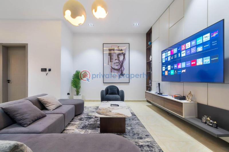 Luxurious 3bedroom terrace duplex with a private cinema and rooftop - 1 3 bedroom Terraced Duplex Short let Ikate, Ikate Elegushi Lekki Lagos - 1