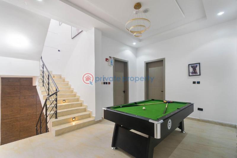 Luxurious 3bedroom terrace duplex with a private cinema and rooftop - 5 3 bedroom Terraced Duplex Short let Ikate, Ikate Elegushi Lekki Lagos - 5