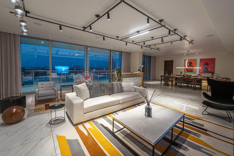 Luxurious 4-bedroom apartment - 501 sqm - great ocean and city view - 1 4 bedroom Flat & Apartment For Rent Azuri Tower One Eko Atlantic Victoria Island Lagos - 1