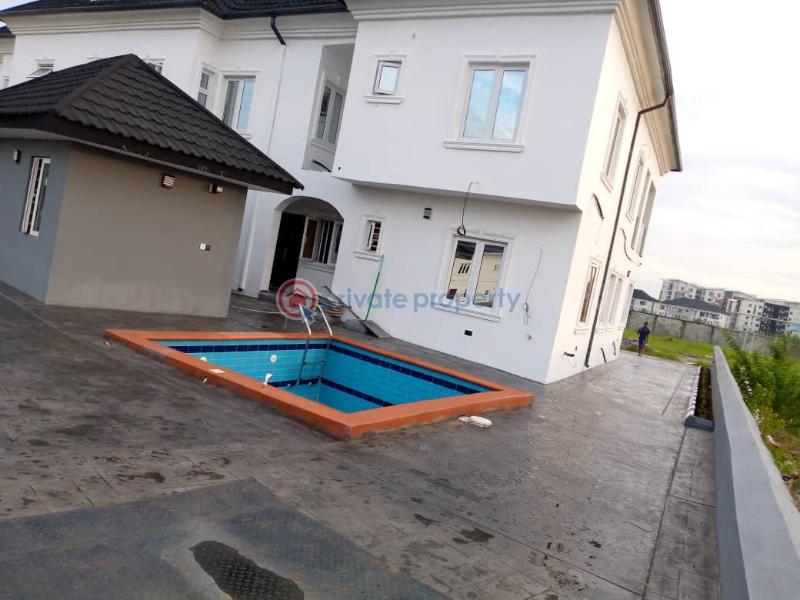 Luxurious 4 bedroom semi detached house with 24 hours electricity & tight security - 1 4 bedroom Duplex For Sale Cowrie Creek Estate, Lekki Ikate Elegushi Lekki Lagos - 1