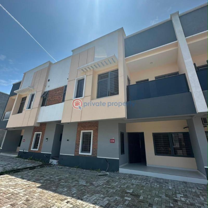 4 bedroom Terraced Duplex For Sale Chevron Lekki Chevron Drive Lekki Lagos - 1