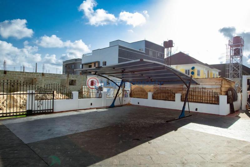 Luxurious 4bedroom duplex fully detached with swimming pool at osapa london - 1 4 bedroom Detached Duplex For Sale Osapa London Lekki Lagos - 1
