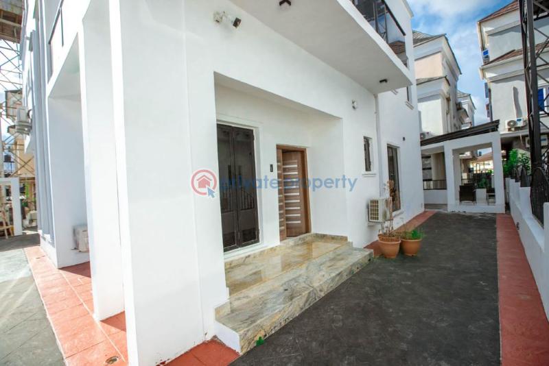 Luxurious 4bedroom duplex fully detached with swimming pool at osapa london - 3 4 bedroom Detached Duplex For Sale Osapa London Lekki Lagos - 3