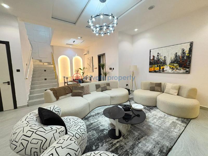 Luxurious 4bedroom duplex with cinema,pool,ps5,gym,jacuzzi and bathtub - 0 4 bedroom Terrace Short let Blarney Residence Ikate Lekki Phase 1 Lagos - 0