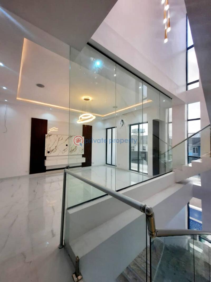 Luxurious 5 bdrm duplex in a good area - 17 5 bedroom Detached Duplex For Sale Osapa Lekki Lagos - 17