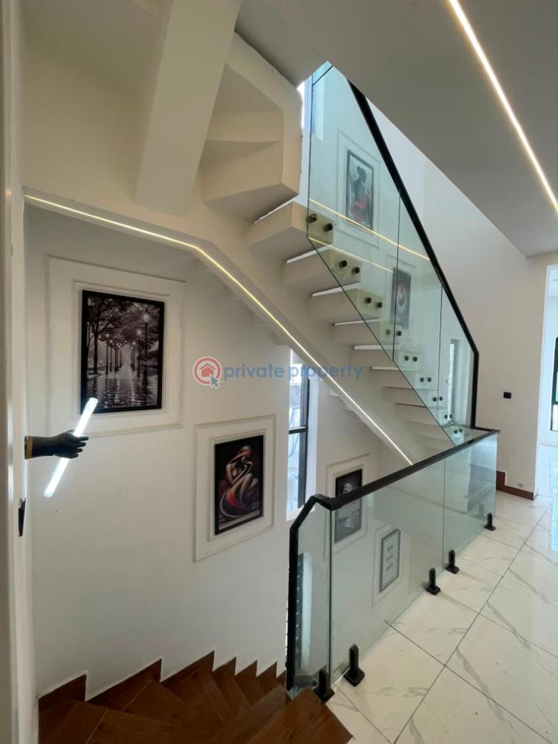 5 bedroom Detached Duplex For Sale Gym House Provided With All Equipment 2modern Fitted Kitchen Ikota Lekki Lagos - 8