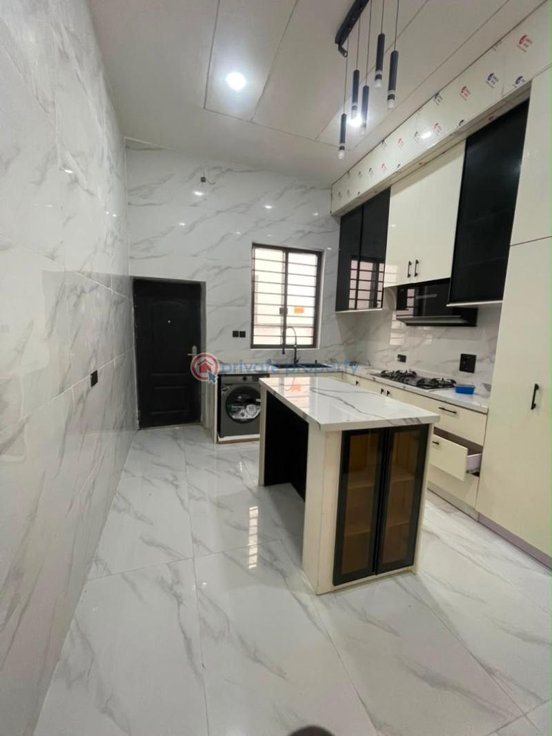 5 bedroom Detached Duplex For Sale Gym House Provided With All Equipment 2modern Fitted Kitchen Ikota Lekki Lagos - 12