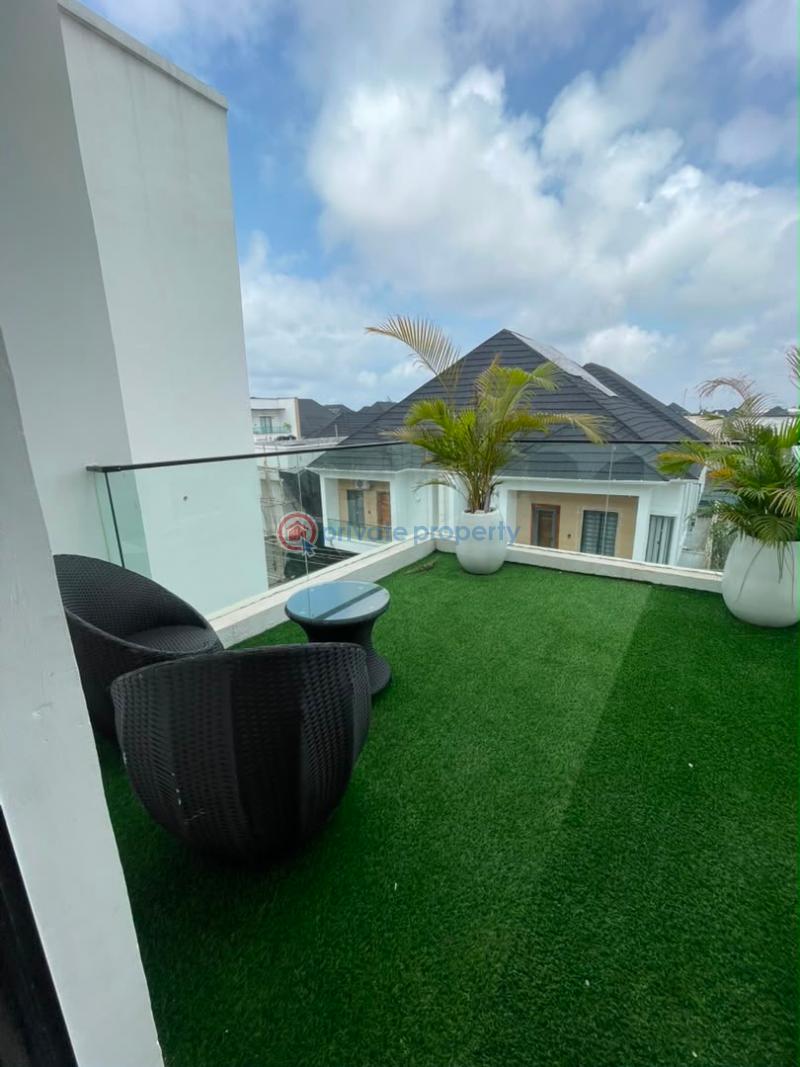 5 bedroom Detached Duplex For Sale Gym House Provided With All Equipment 2modern Fitted Kitchen Ikota Lekki Lagos - 0