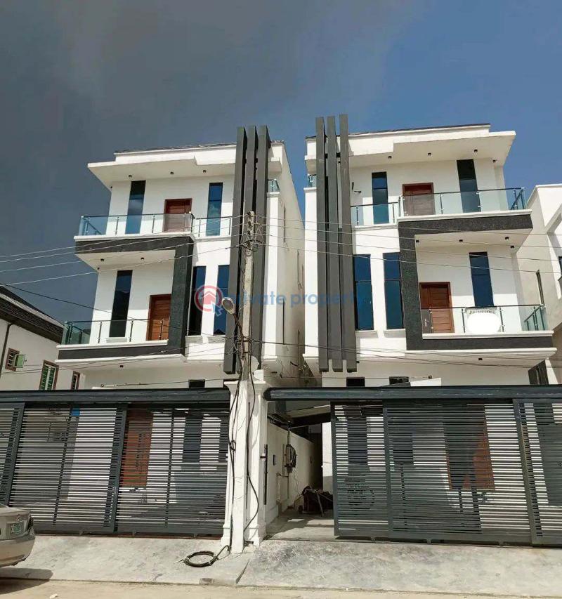 5 bedroom Detached Duplex For Sale Ibrahim Odofin Estate, Behind Osapa. Agungi Lekki Lagos - 0