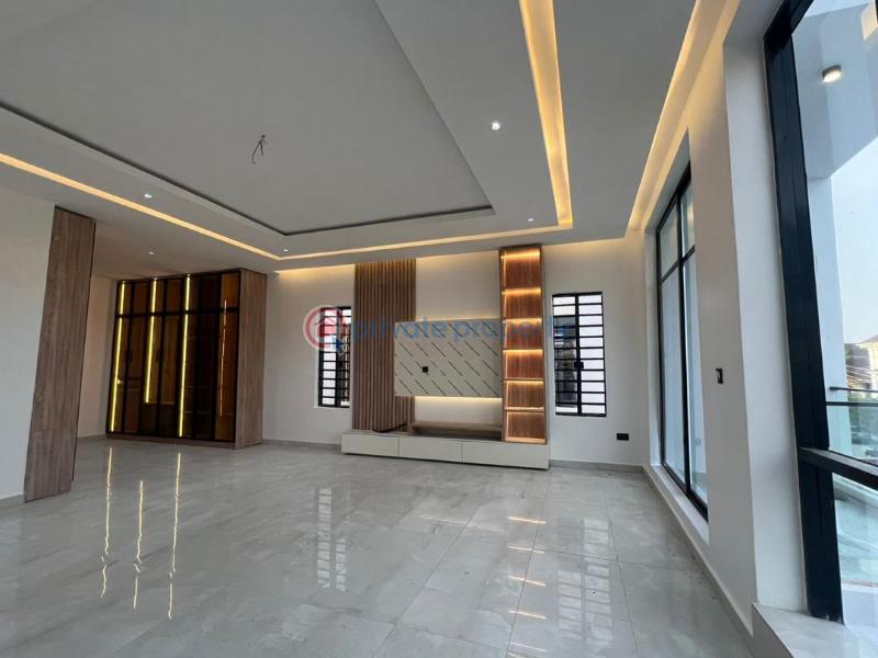 Luxurious 5 bedroom fully detached duplex with bq for sale - 1 5 bedroom Detached Bungalow For Sale Osapa London Lekki Lagos - 1