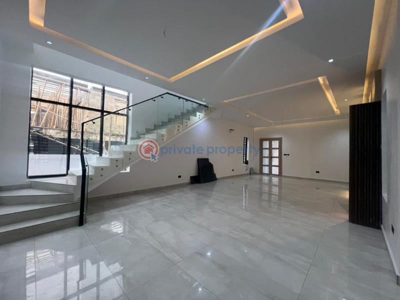 Luxurious 5 bedroom fully detached duplex with bq for sale - 3 5 bedroom Detached Bungalow For Sale Osapa London Lekki Lagos - 3