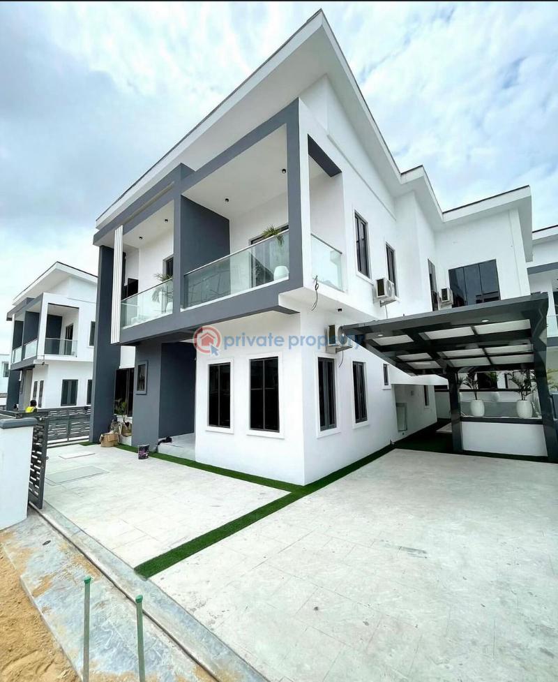 5 bedroom Detached Duplex For Sale Chevron Drive Lekki Lagos - 1