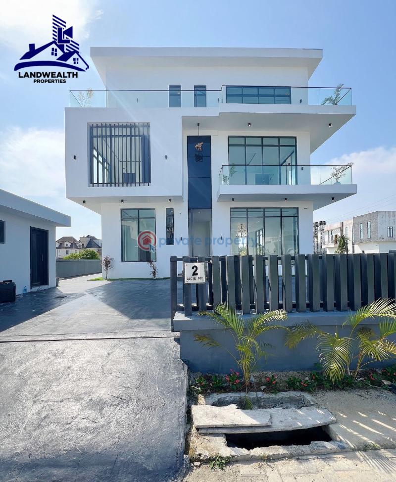 5 bedroom Detached Duplex For Sale Secure Estate At Osapa Lekki Osapa Lekki Lagos - 0