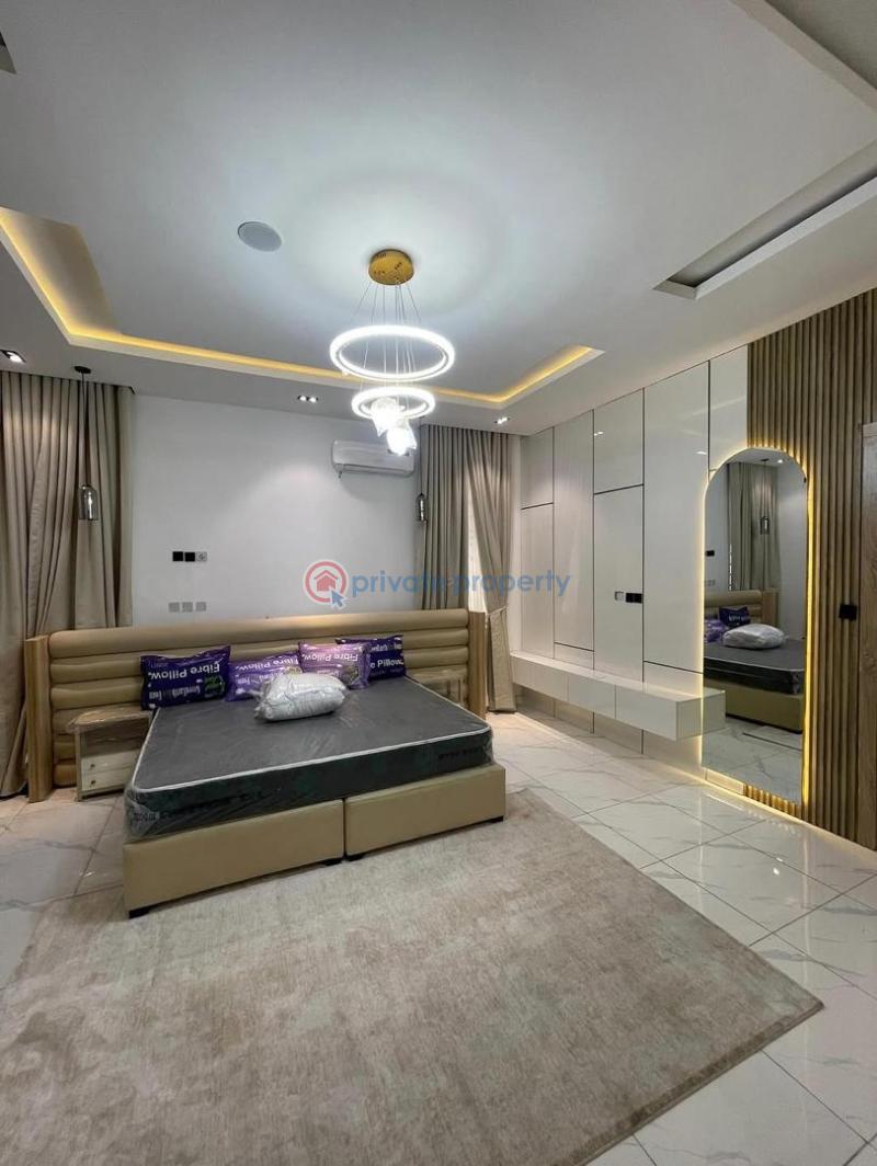 Luxurious 5 bedroom fully detached with a bq and swimming pool - 6 5 bedroom Detached Duplex For Sale Chevron Drive Lekki Lagos - 6