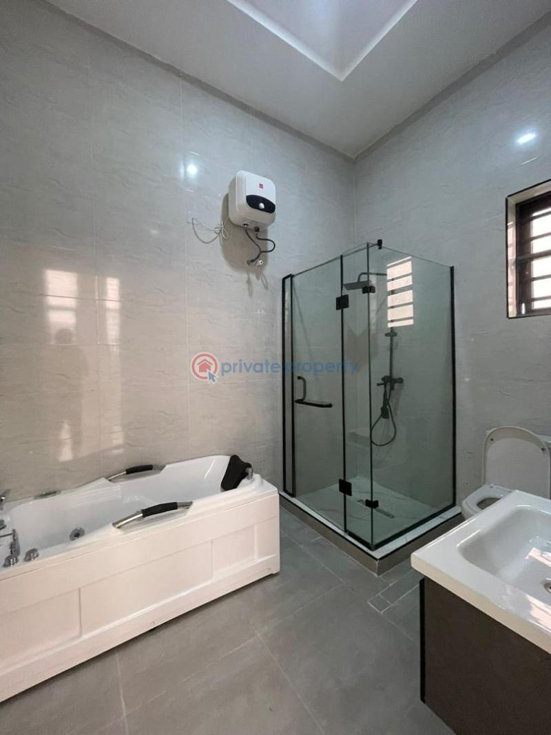 Luxurious 5 bedroom fully detached with bq at sangotedo,ajah, lagos. - 3 5 bedroom Detached Duplex For Sale Sangotedo, Ajah Lagos - 3