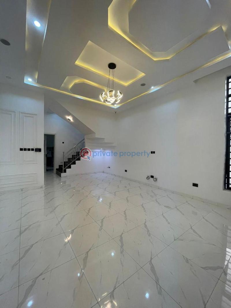 Luxurious 5 bedroom fully detached with bq at sangotedo,ajah, lagos. - 8 5 bedroom Detached Duplex For Sale Sangotedo, Ajah Lagos - 8