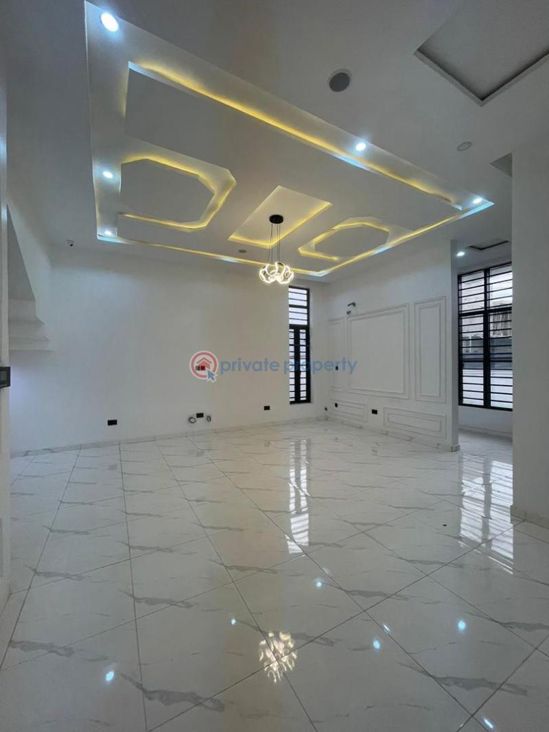 Luxurious 5 bedroom fully detached with bq at sangotedo,ajah, lagos. - 1 5 bedroom Detached Duplex For Sale Sangotedo, Ajah Lagos - 1