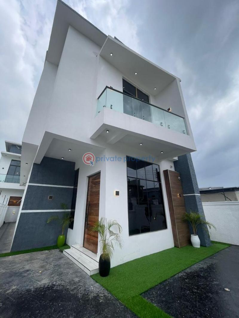 Luxurious 5 bedroom fully detached with bq at sangotedo,ajah, lagos. - 13 5 bedroom Detached Duplex For Sale Sangotedo, Ajah Lagos - 13