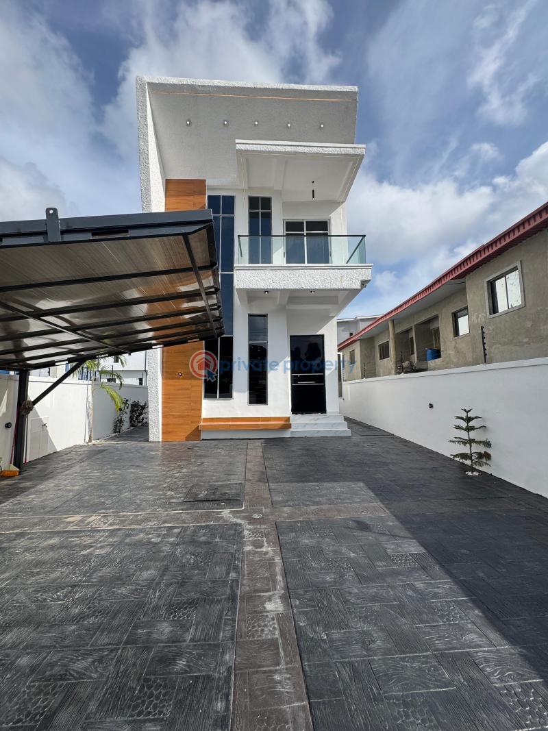 Luxurious 5 beds detached duplex & pool - 1 5 bedroom Detached Duplex For Sale Sangotedo Ajah Lagos - 1