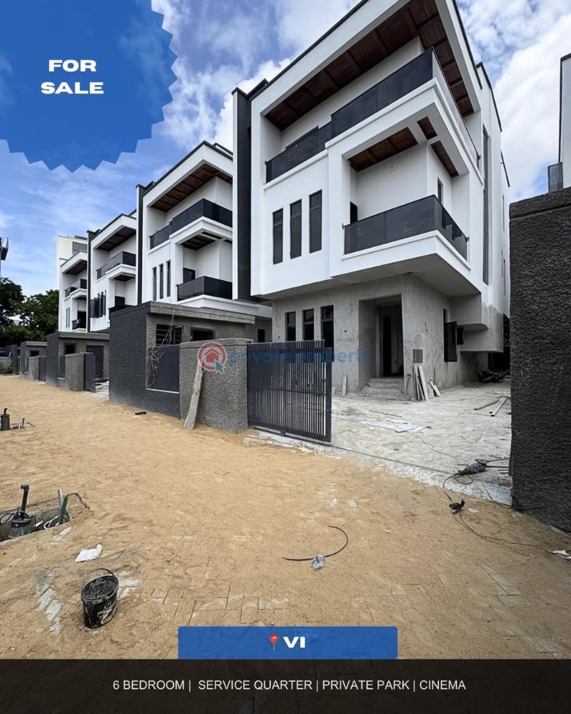 6 bedroom Detached Duplex For Sale Victoria Island Extension Lagos