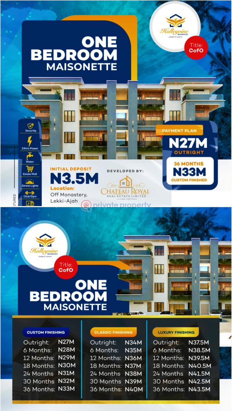 For sale House Off Monastery, Road, Behind Shoprite Sangotedo Ajah Lagos (PID 1PAATX