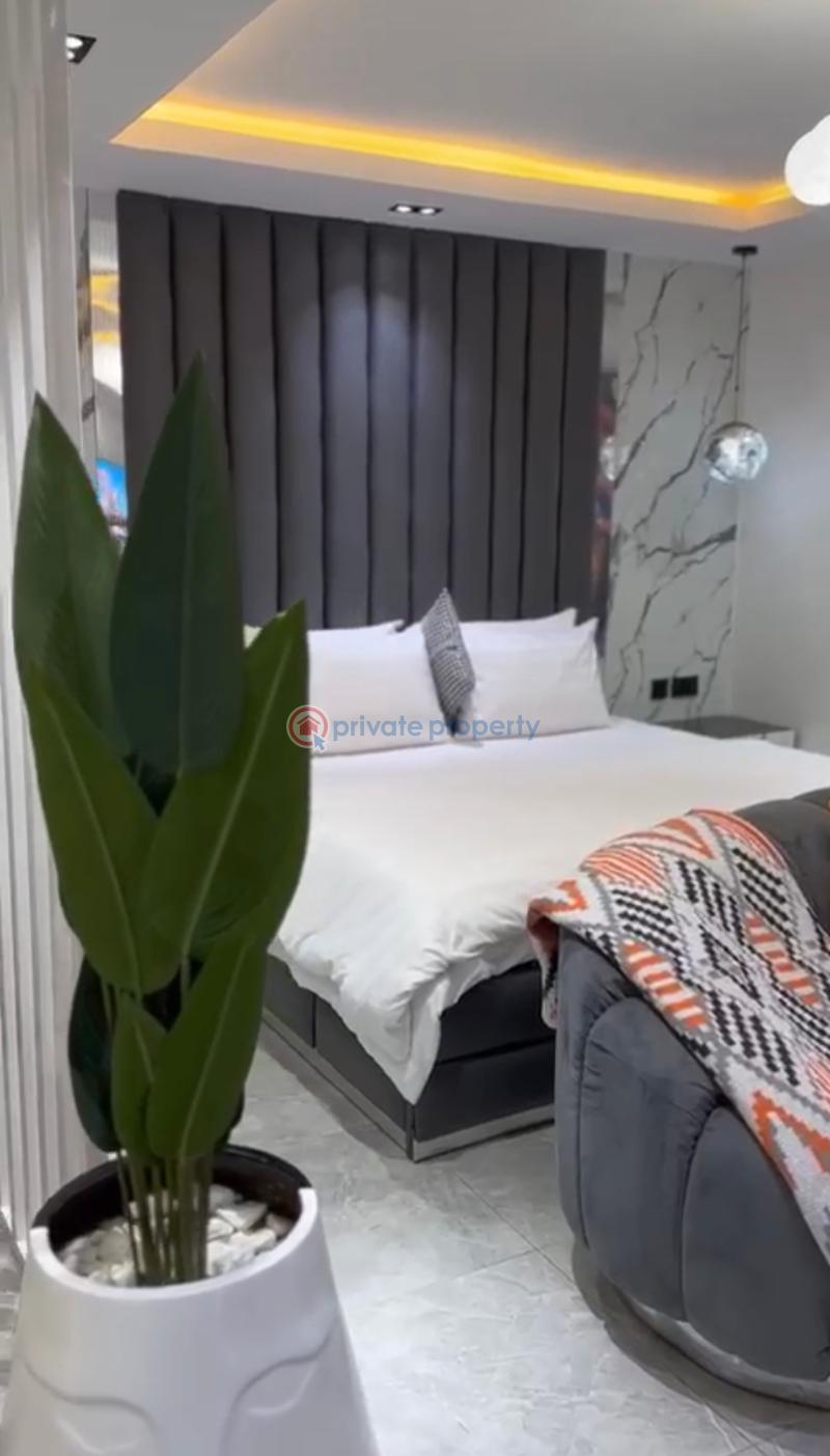 Luxurious🏝️ big studio(like mini flat)  apartment with a bar, big dining space, luxury fitted kitchen - 1 Studio Apartment Short let Admiralty Way Lekki Phase 1 Lagos - 1