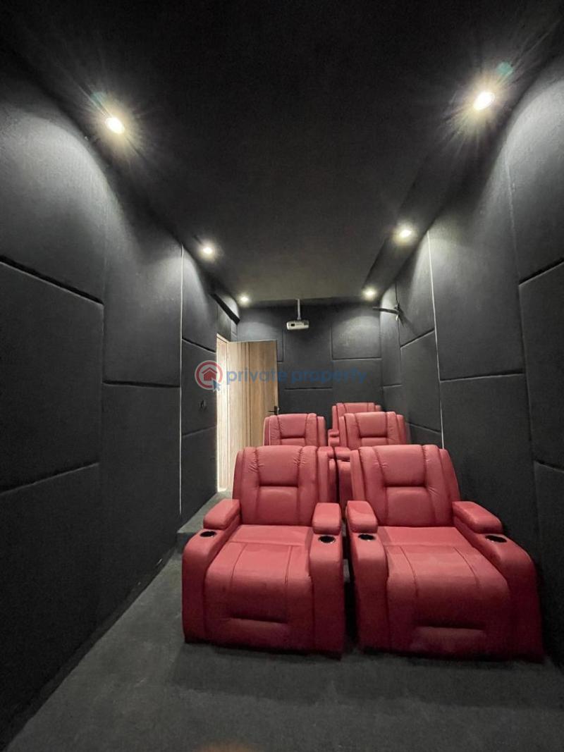 Luxurious duplex with cinema & swimming pool* - 6 5 bedroom Detached Duplex For Sale Chevron Lekki Lekki Lagos - 6