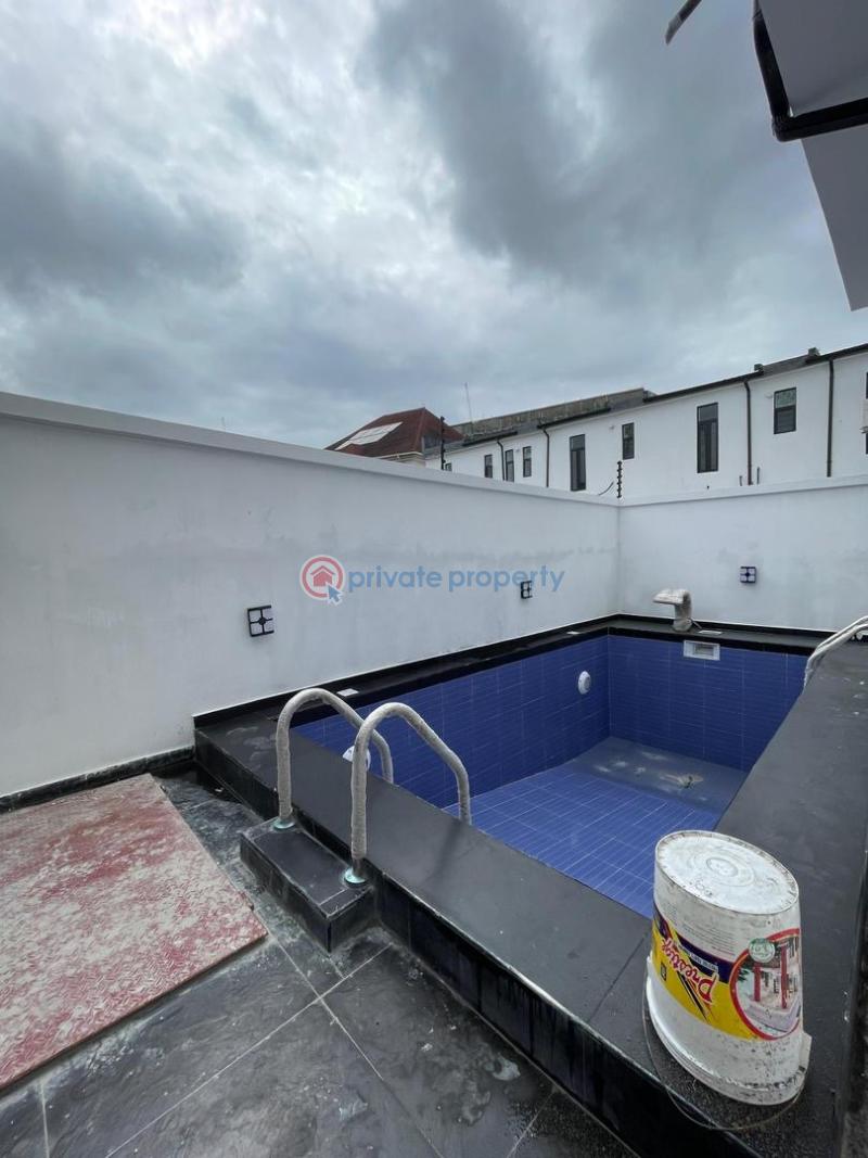 Luxurious duplex with cinema & swimming pool* - 9 5 bedroom Detached Duplex For Sale Chevron Lekki Lekki Lagos - 9
