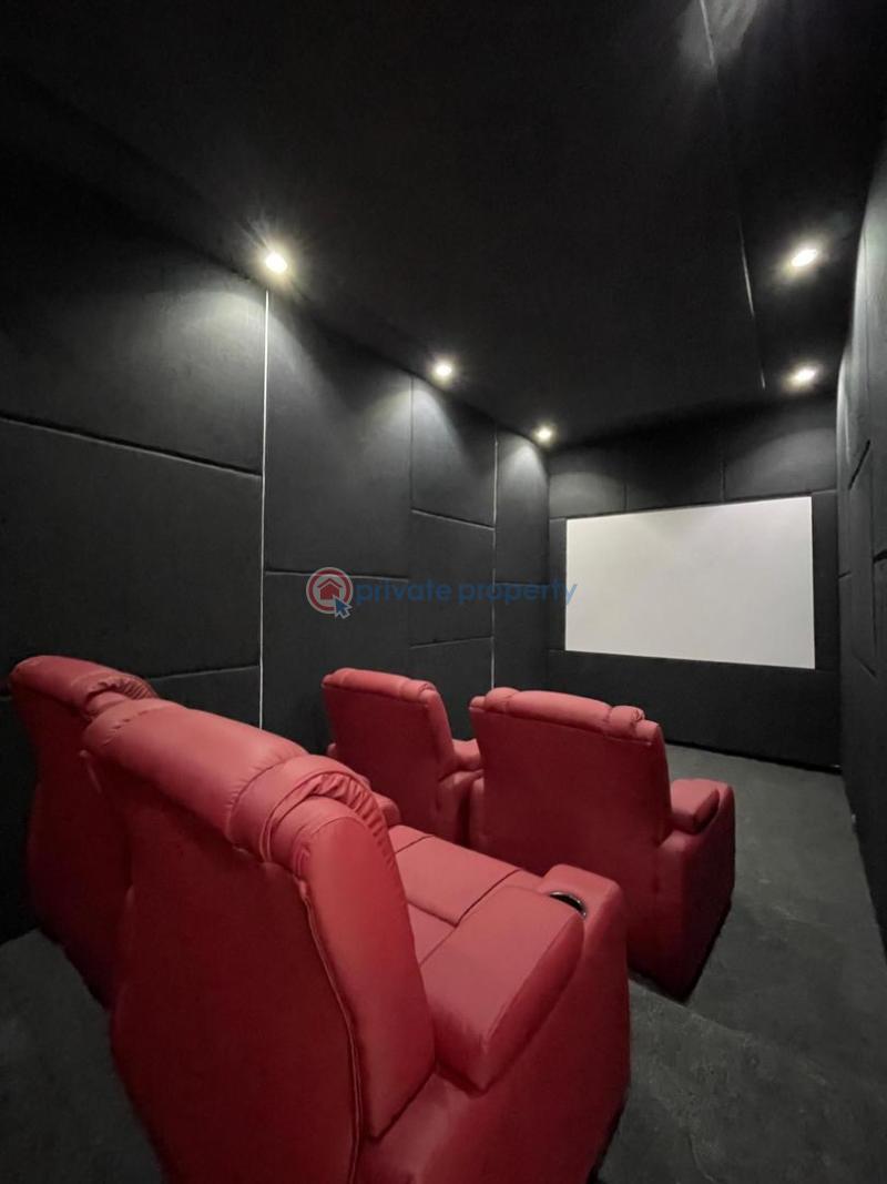 Luxurious duplex with cinema & swimming pool* - 16 5 bedroom Detached Duplex For Sale Chevron Lekki Lekki Lagos - 16
