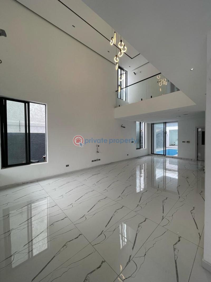 Luxurious duplex with swimming pool & cinema*  🔑🔑 5bedrooms fully-detached duplex with bq for sale - 11 5 bedroom Detached Duplex For Sale Lekki Phase 1 Lagos - 11
