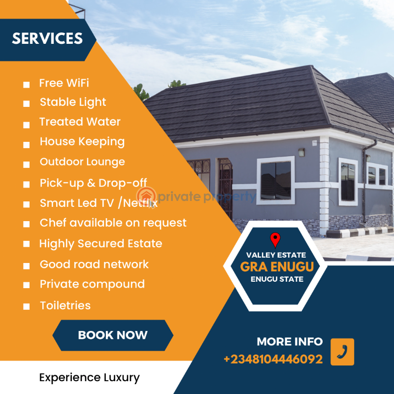1 bedroom Bungalow Short let 81 Valley Estate, Iva Valley Road, Gra Enugu Enugu Suburb Enugu Area  - 4