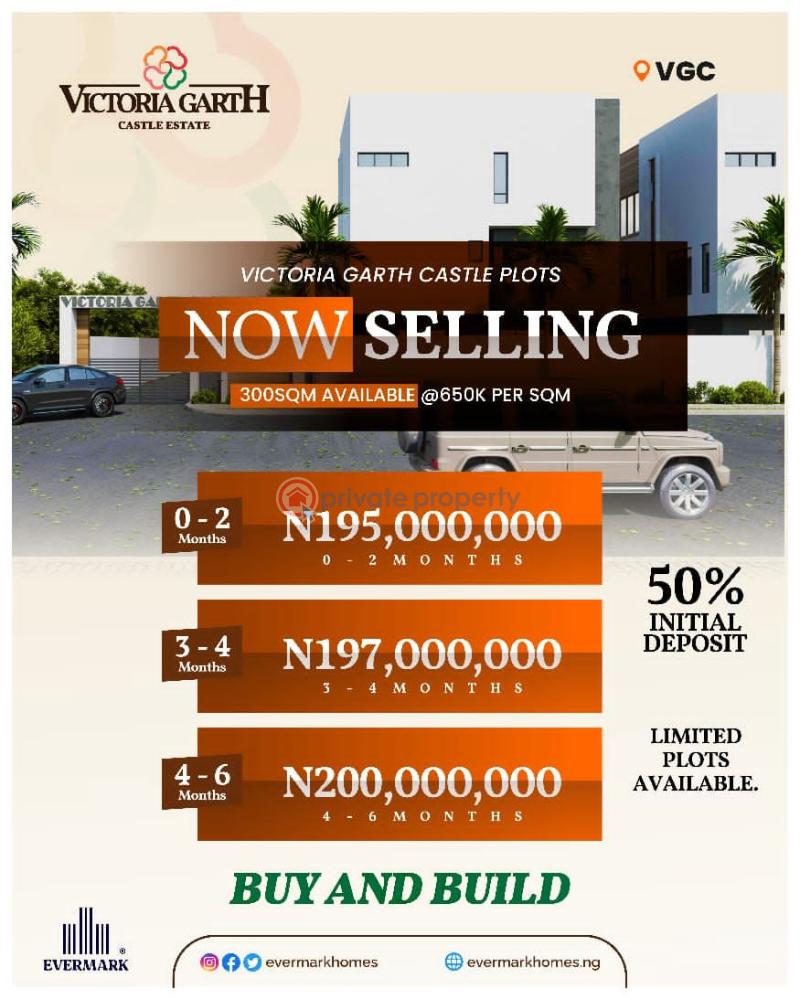 Residential Land For Sale Victoria Garth Castle, Vgc Victoria Garden City Lekki Lagos - 1
