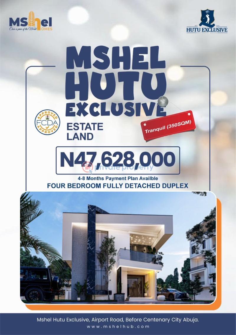 Residential Land For Sale Hutu Exclusive Phase 1, Gwagwalada Abuja Phase 4  - 2