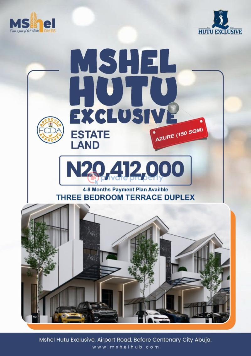 Residential Land For Sale Hutu Exclusive Phase 1, Gwagwalada Abuja Phase 4  - 1