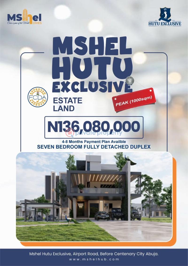 Residential Land For Sale Hutu Exclusive Phase 1, Gwagwalada Abuja Phase 4  - 4
